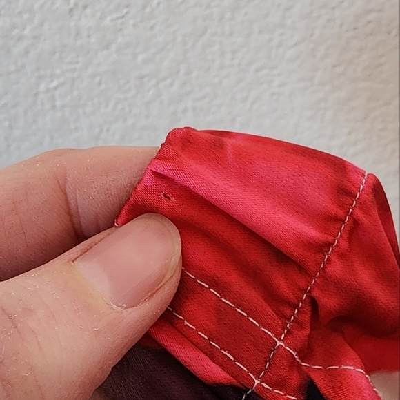 Victoria Secret Red Floral Satin Pajamas Set M - Picture 8 of 8